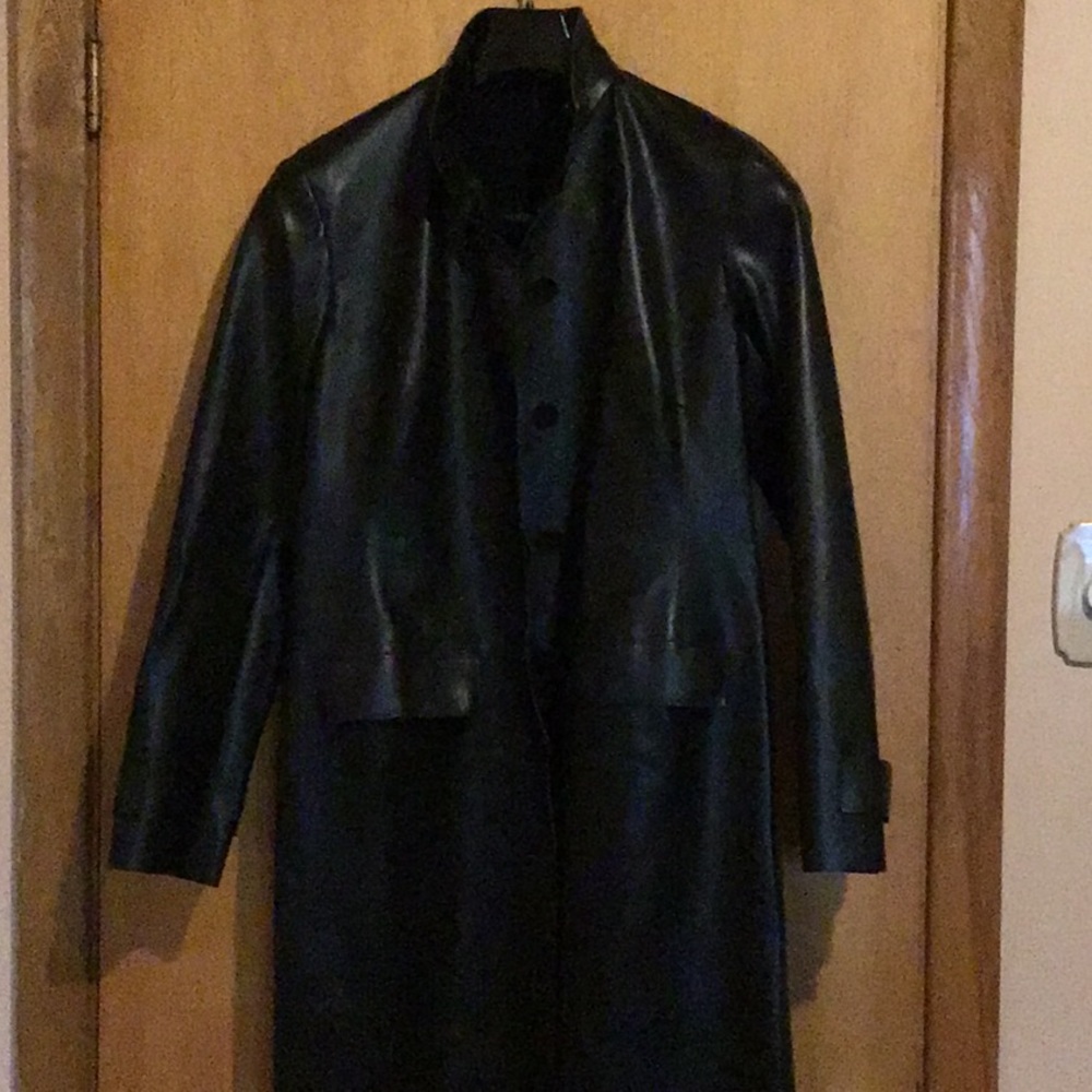 Faux leather jacket. Purchased in Europe. Size 8